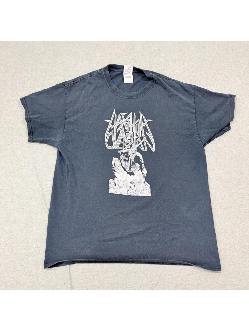 Vintage Maximum Oversatan Metal Band Tee Too‎ Evil For Hell Y2K Rare Mens XL